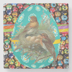 Porta-copo De Pedra Páscoa da Porta copos do Marble Stone