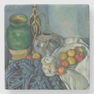 Porta-copo De Pedra Paul Cezanne - Natureza Morta com Maçãs