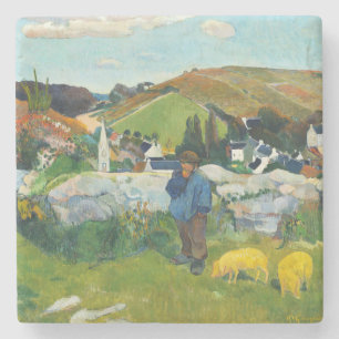 Porta-copo De Pedra Paul Gauguin O País Clássico Do Efetivo Suíço