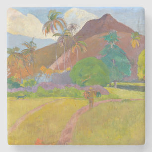 Porta-copo De Pedra Paul Gauguin - Paisagem Tahitiana