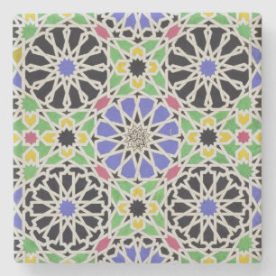 Porta-copo De Pedra Pavimento de mosaico no vestuario da sultão