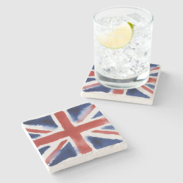 Porta-copo De Pedra Pedra de apoio Union jack