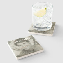 Pedra Personalizada com Foto para Copo – Presente 