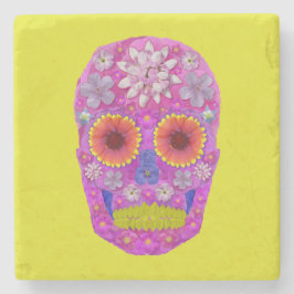 Porta-copo De Pedra Pele da Flor 2