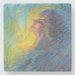 Porta-copo De Pedra Perfume (Retrato feminino) (por Luigi Russolo)