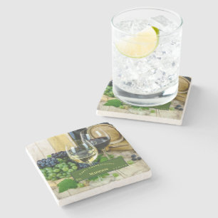 Porta-copo De Pedra Personalizar Ação de Graças Única