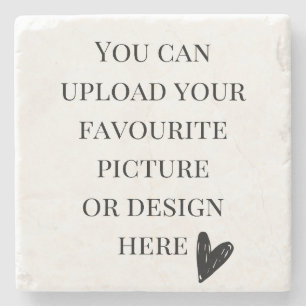 Porta-copo De Pedra Personalizar mármore de 4" x 4"