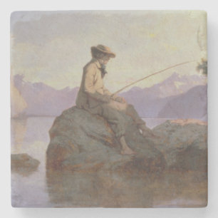Porta-copo De Pedra Pesca