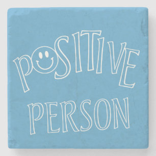 Porta-copo De Pedra Pessoa Positiva