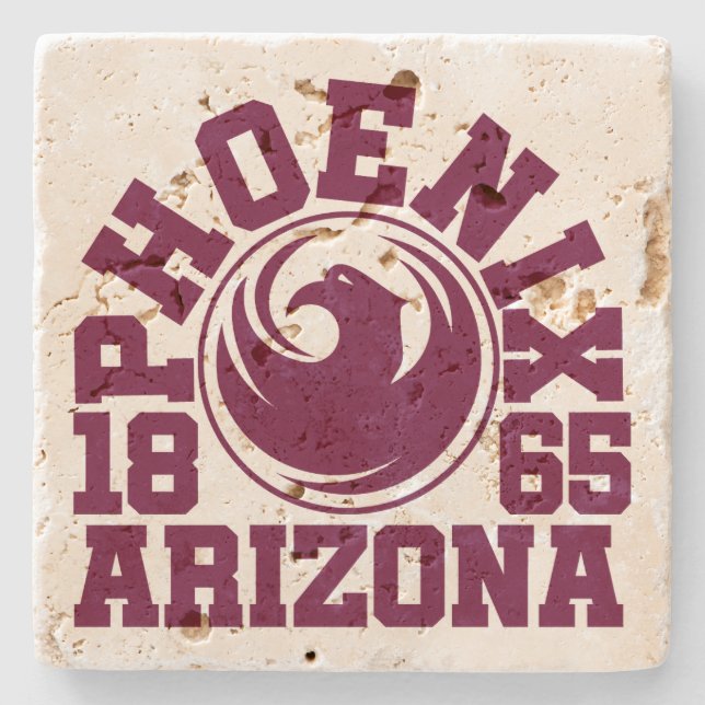 Porta-copo De Pedra Phoenix, Arizona (Frente)