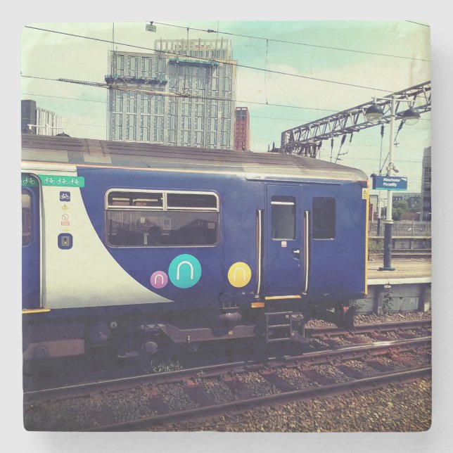 Porta-copo De Pedra Piccadilly Manchester (Frente)