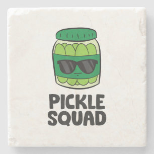 Porta-copo De Pedra Picle Lover Team Picles Engraçado Pickle Squad