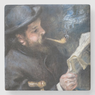 Porta-copo De Pedra Pierre-Auguste Renoir - Claude Monet Lendo