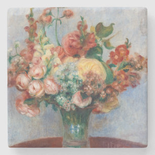Porta-copo De Pedra Pierre-Auguste Renoir - Flores em um Vaso
