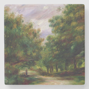 Porta-copo De Pedra Pierre um Renoir   a estrada perto de Cagnes