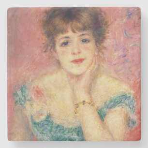 Porta-copo De Pedra Pierre um retrato de Renoir de Jeanne Samary