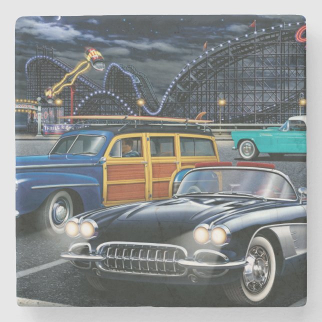 Porta-copo De Pedra Piloto do ciclone (Frente)