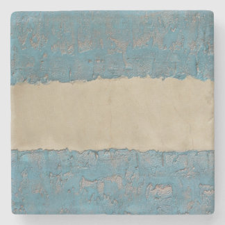 Porta-copo De Pedra pintura abstrata moderna da listra de cobre do