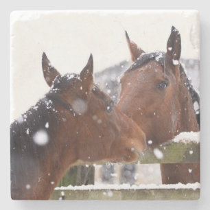 Porta-copo De Pedra Piso do Cavalo