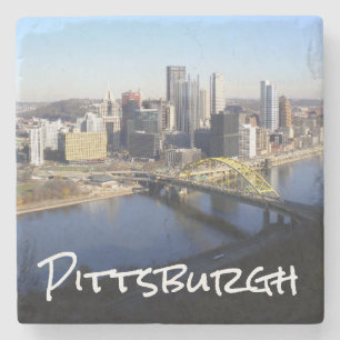 Porta-copo De Pedra Pittsburgh