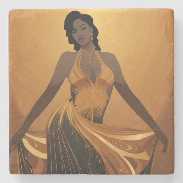 PORTA-COPO DE PEDRA PODER DA BELEZA #4 (Frente)