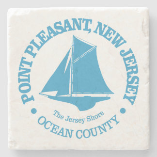 Porta-copo De Pedra Point Pleasant NJ (loop)