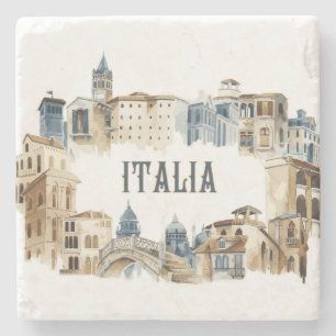 Porta-copo De Pedra Ponte de Orelha da Arquitetura de Veneza