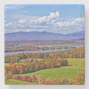 Porta-copo De Pedra Ponte Rhinecliff no outono