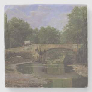 Porta-copo De Pedra Ponte sobre um rio na Espanha (por Santiago Rusiño