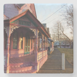 Porta-copo De Pedra Pôr do sol quente no pão-de-gengérra - Vinha de Ma