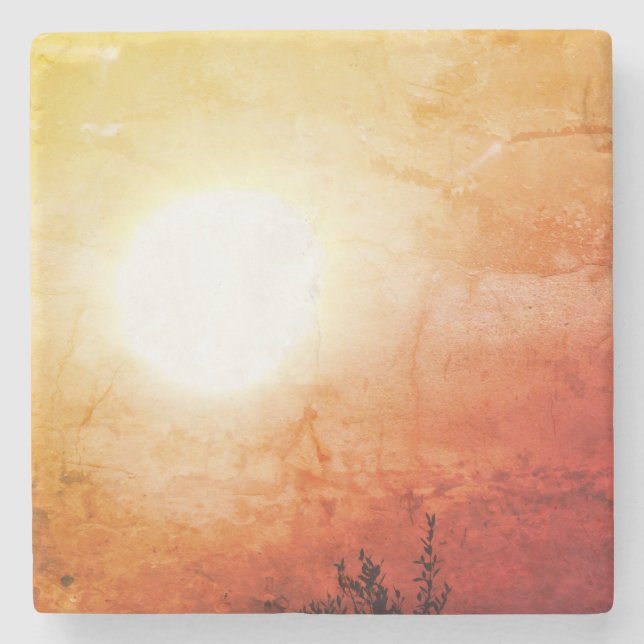 Porta-copo De Pedra porta copos (Frente)