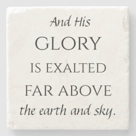 Porta-copo De Pedra porta copos 6/8 do Salm 148