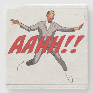 Porta-copo De Pedra Porta copos "Aahh" de Pee-wee