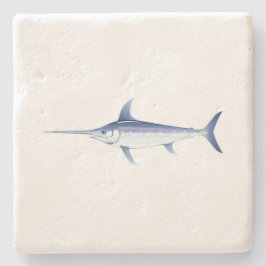 Porta-copo De Pedra Porta copos da bebida do espadarte da ilha de