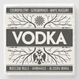 Porta-copo De Pedra Porta copos da vodca