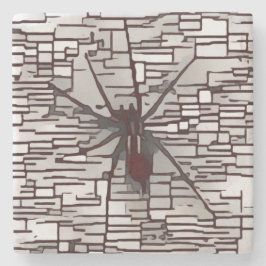 Porta-copo De Pedra Porta copos de aranha