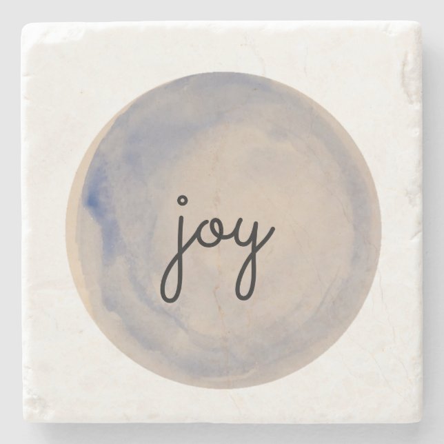 Porta-copo De Pedra porta copos DE JOY (Frente)