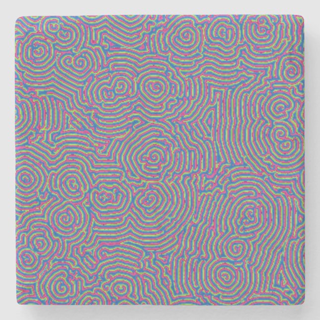 Porta-copo De Pedra Porta copos de mármore (Frente)