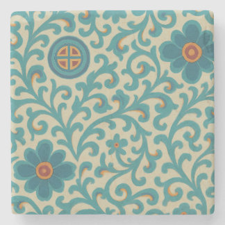 Porta-copo De Pedra Porta copos de Padrão Dancheong Coreano | Inspirad