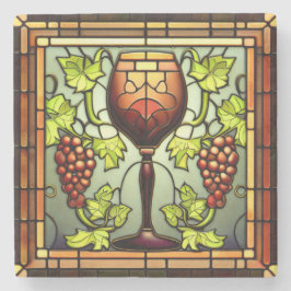 Porta-copo De Pedra Porta copos de Vinho de Arte Viva 04