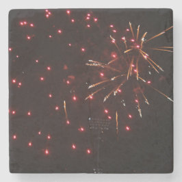 Porta-copo De Pedra Porta copos do Fireworks Drink