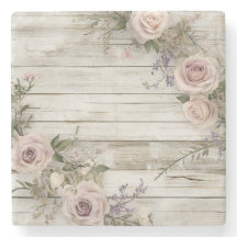 Porta copos Floral Elegante