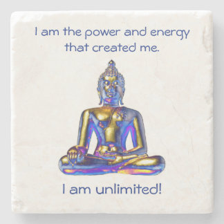 Porta-copo De Pedra Porta copos Inspiradora - Seja você