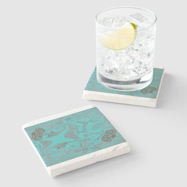 Porta-copo De Pedra Porta copos Pedra (Lateral)