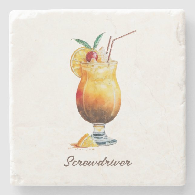 Porta-copo De Pedra Porta copos, Pedra - Chave de fenda (Frente)