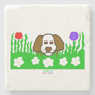 Porta-copo De Pedra Porta copos Pup N Play Stone