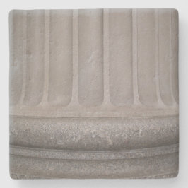 Porta-copo De Pedra Porta copos Quadrada de Textura de Coluna Concreta