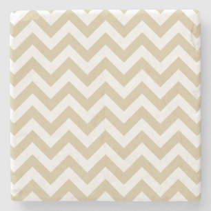 Porta-copo De Pedra Porta copos Trendy Chevron Stone