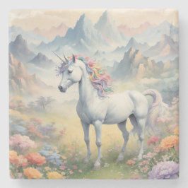 Porta-copo De Pedra Porta copos Unicorn Stone