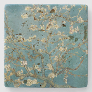 Porta-copo De Pedra PORTA-COPOS: VINCENT Van Gogh : ALMOND BLOSSOM